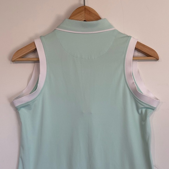 Peter Millar Sleeveless Golf Dress Chileno Bay in Sooth/Pale Teal Size Small - Picture 9 of 10